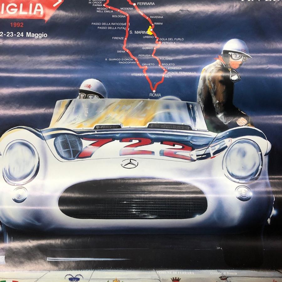 現品 1000 MIGLIA ポスター 1992の画像