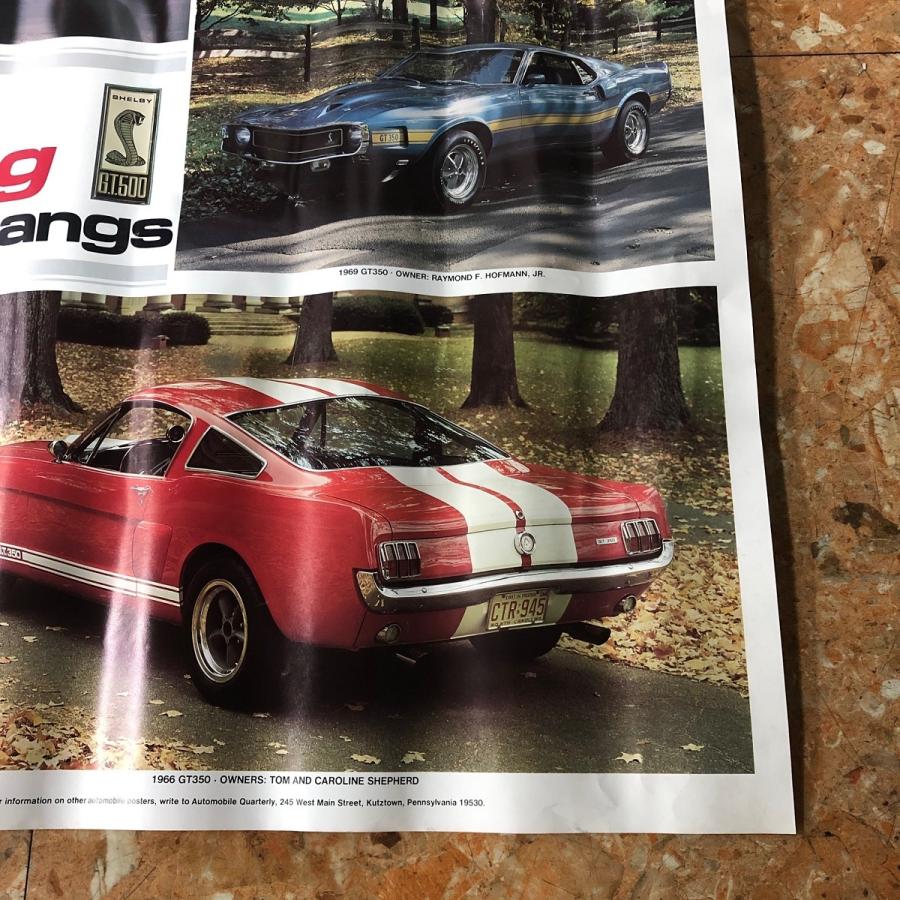 現品　The　Shelby　Mustangs　クラシックポスター｜minimaruyama｜02