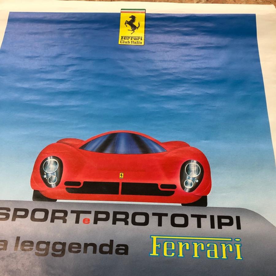Ferrari（フェラーリ） 現品 FERRARI F40 trophy 1989 ポスター : ミニ
