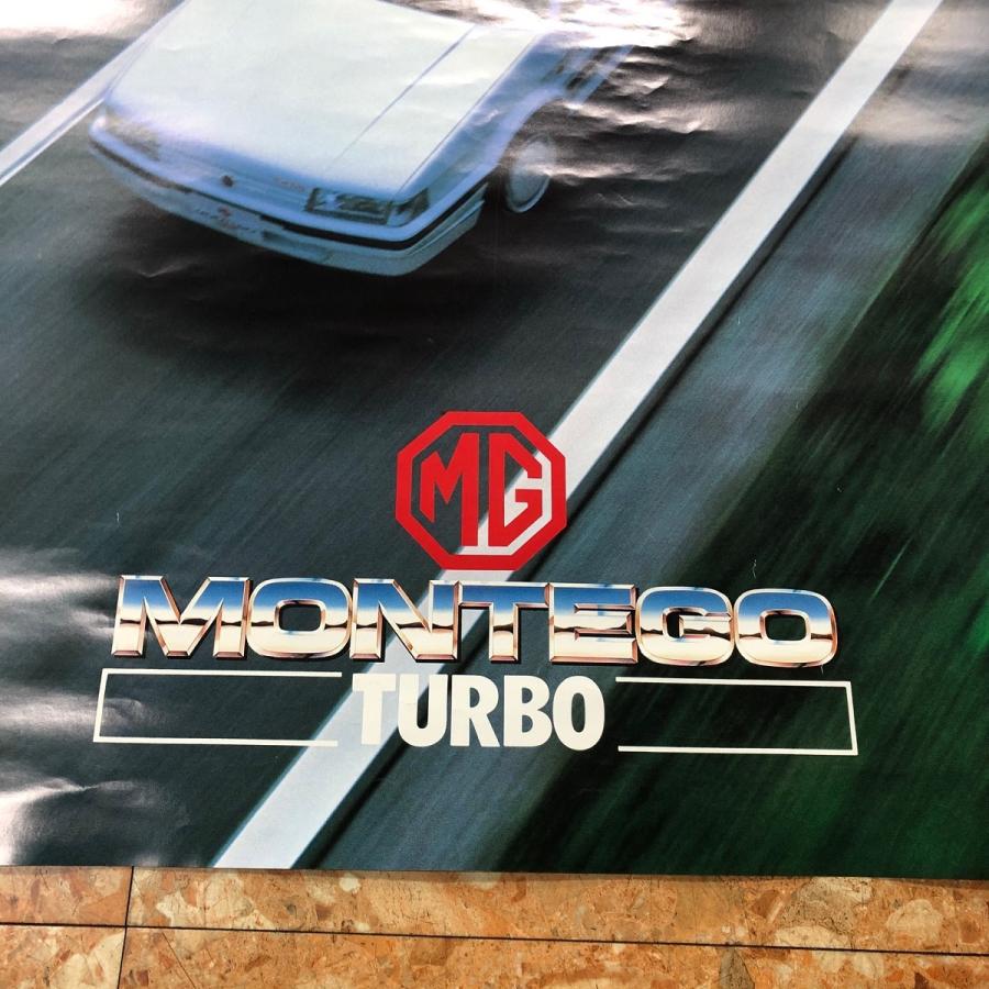 現品 MG MONTEGO TURBO 広告ポスター : ミニマルヤマ - 通販 - Yahoo