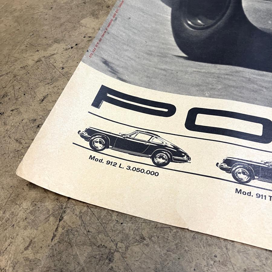 現品　PORSCHE 【ジムクラーク】 VINCE　クラシック　ポスター