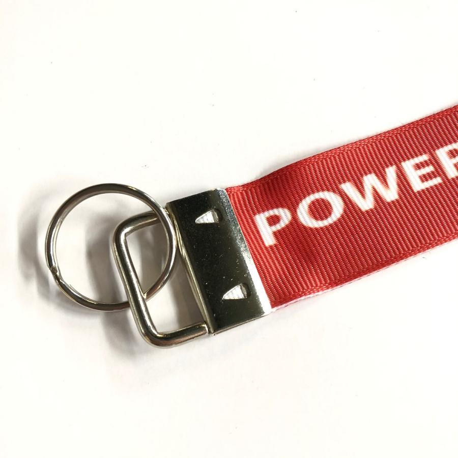 POWERED BY SHELL リボンストラップキーホルダー : ミニマルヤマ