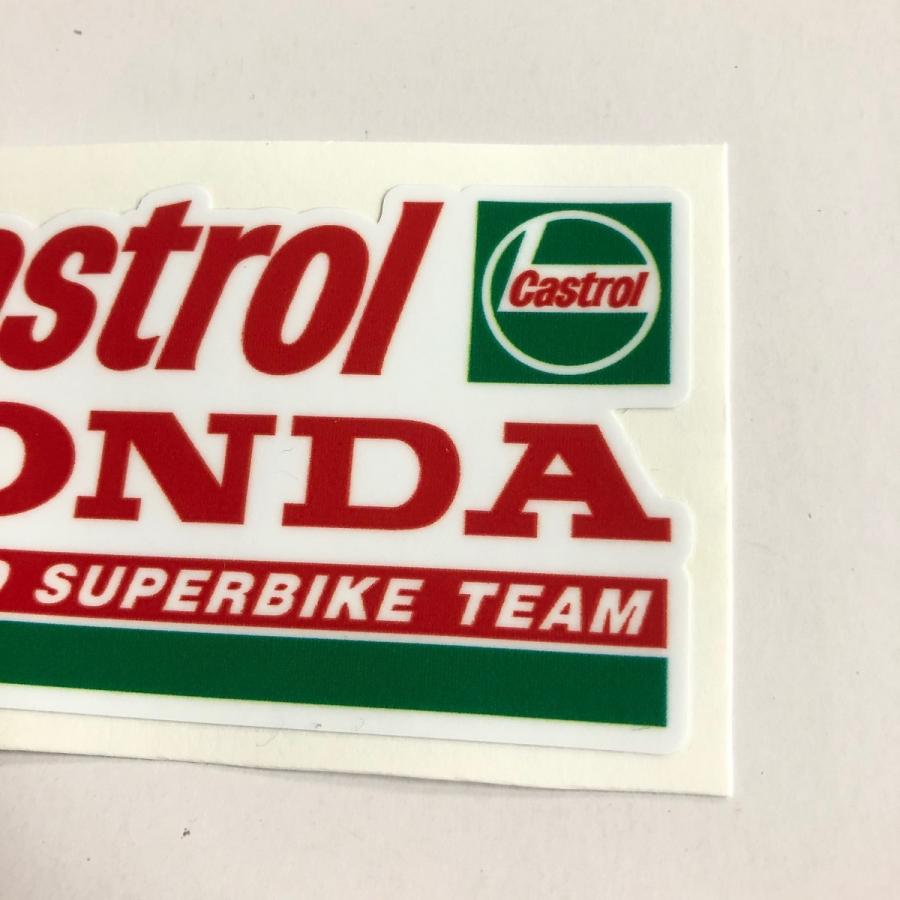 Castrol（カストロール） HONDA ステッカー : ミニマルヤマ - 通販