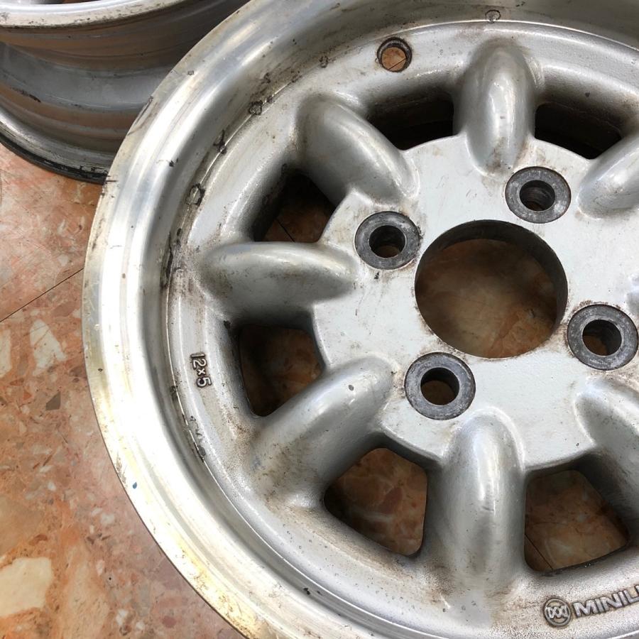 現品 ミニライト 5J12インチ アルミホイールセット : ミニマルヤマ