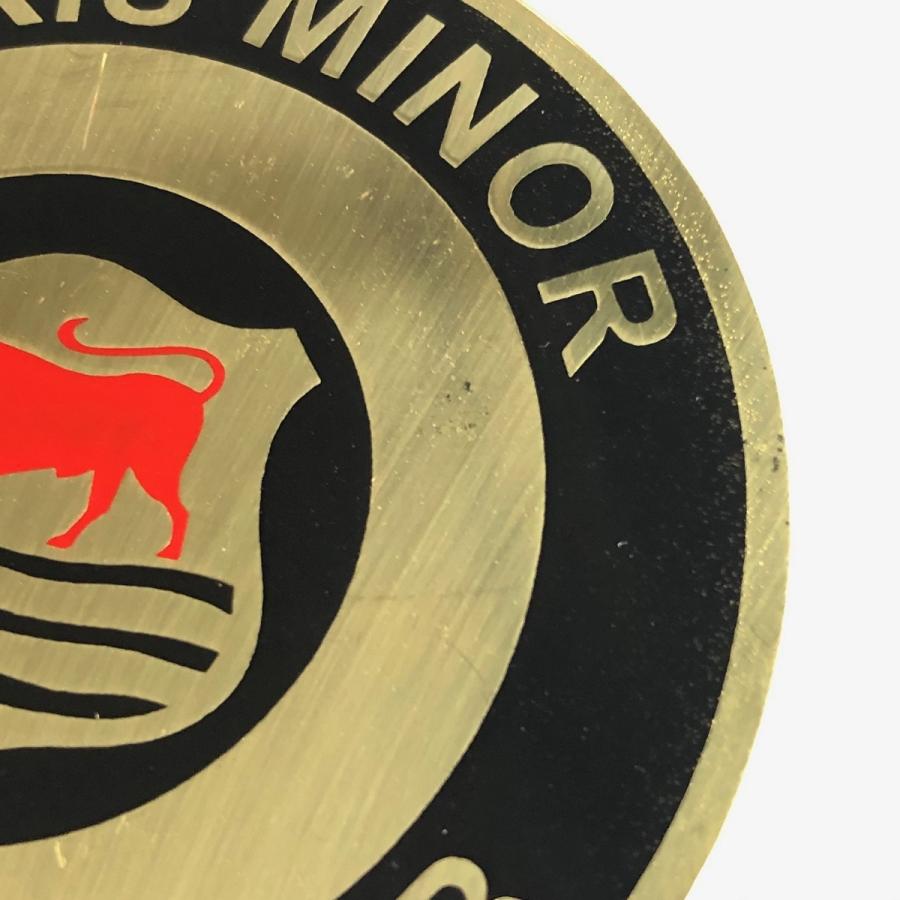 ローバー 現品 MORRIS MINOR OWNERS CLUB エンブレム : ミニ