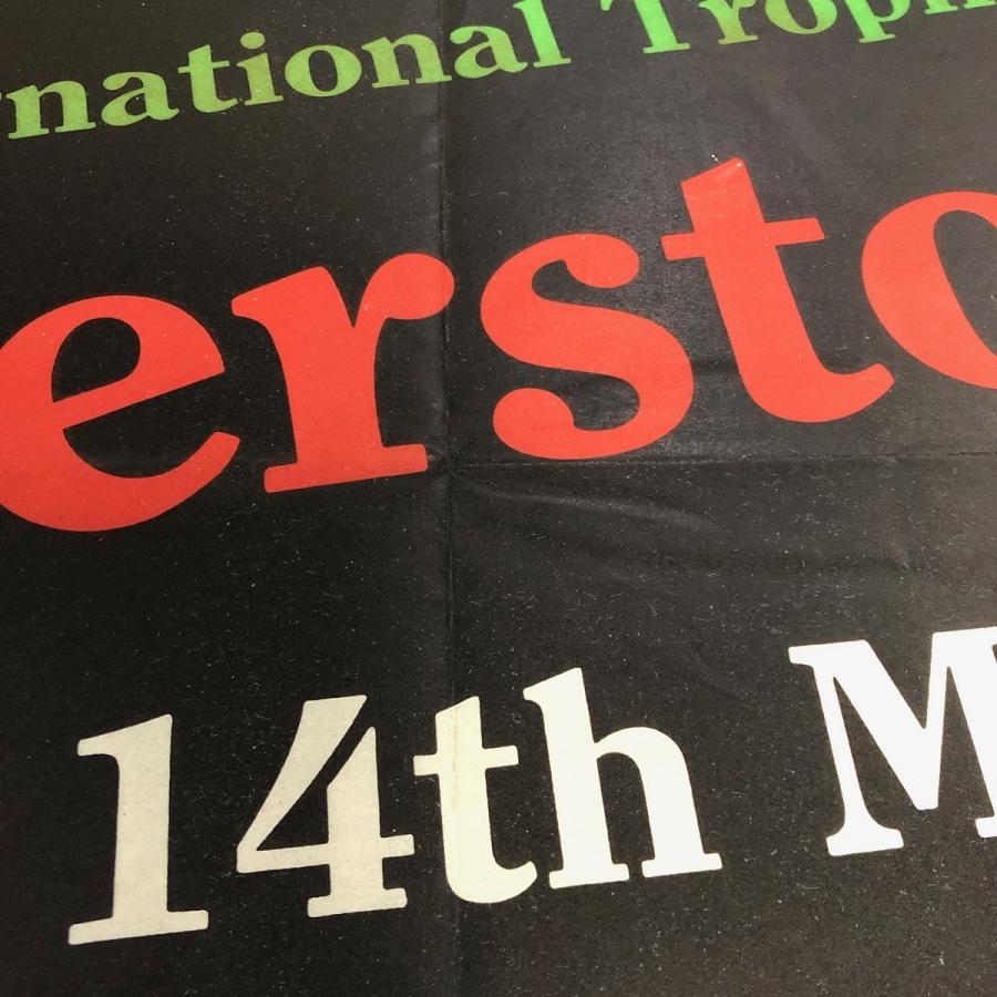現品 12th INTERNATIONAL TROPHY SILVERSTONE 1960年 ポスター : ミニ 