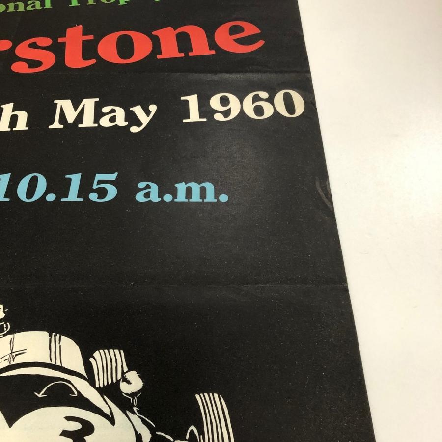 現品 12th INTERNATIONAL TROPHY SILVERSTONE 1960年 ポスター : ミニ 