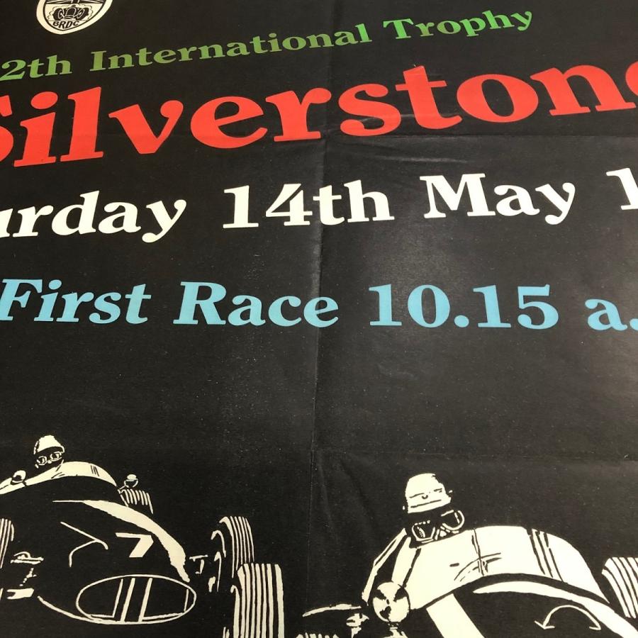 現品 12th INTERNATIONAL TROPHY SILVERSTONE 1960年 ポスター : ミニ 
