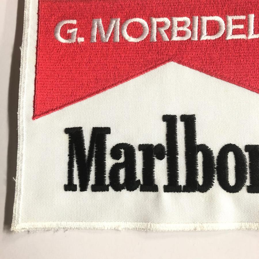 激レア Marlboro マルボロ ワッペン 特大 ヴィンテージ