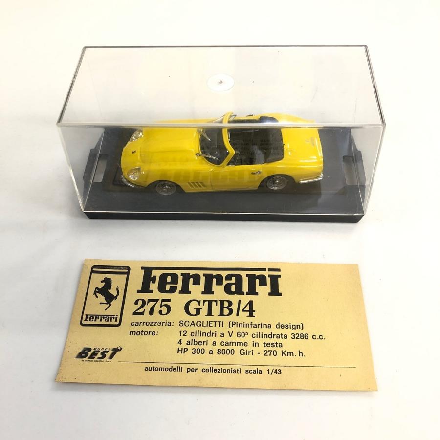 Ferrari（フェラーリ） 現品 ベストモデル 1/43 Ferrari 275GTB/4