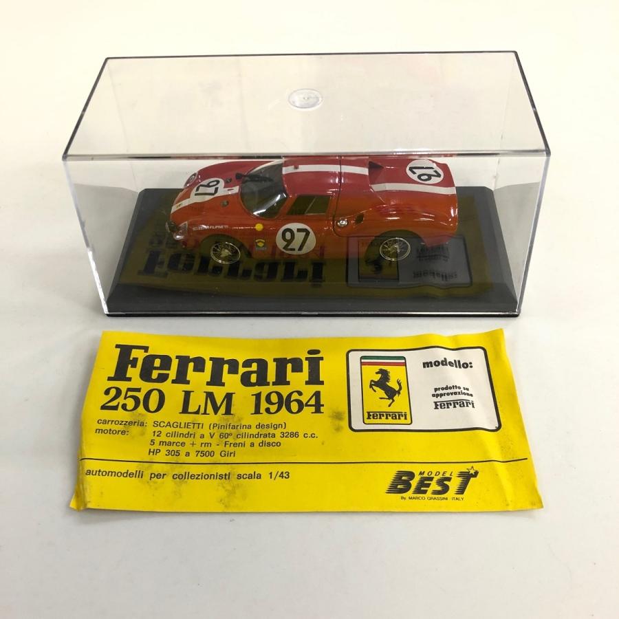 Ferrari（フェラーリ） 現品 ベストモデル 1/43 Ferrari 250LM 1964