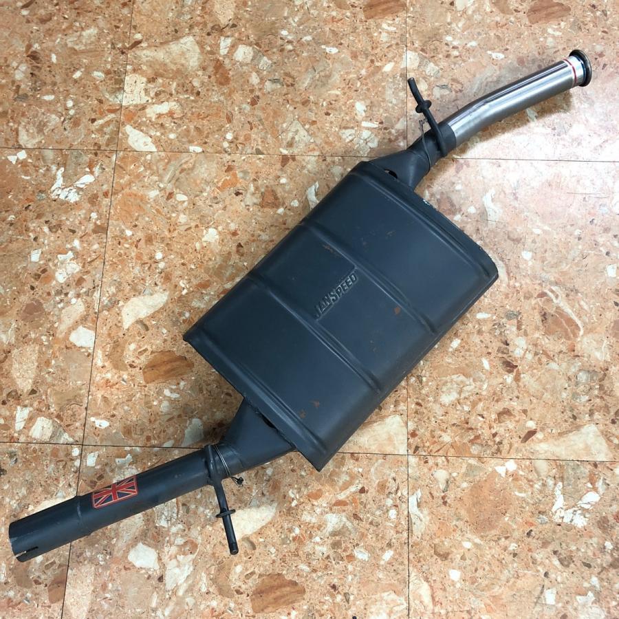 注文 英国製 JANSPEED センター出し マフラー ジャンスピード 