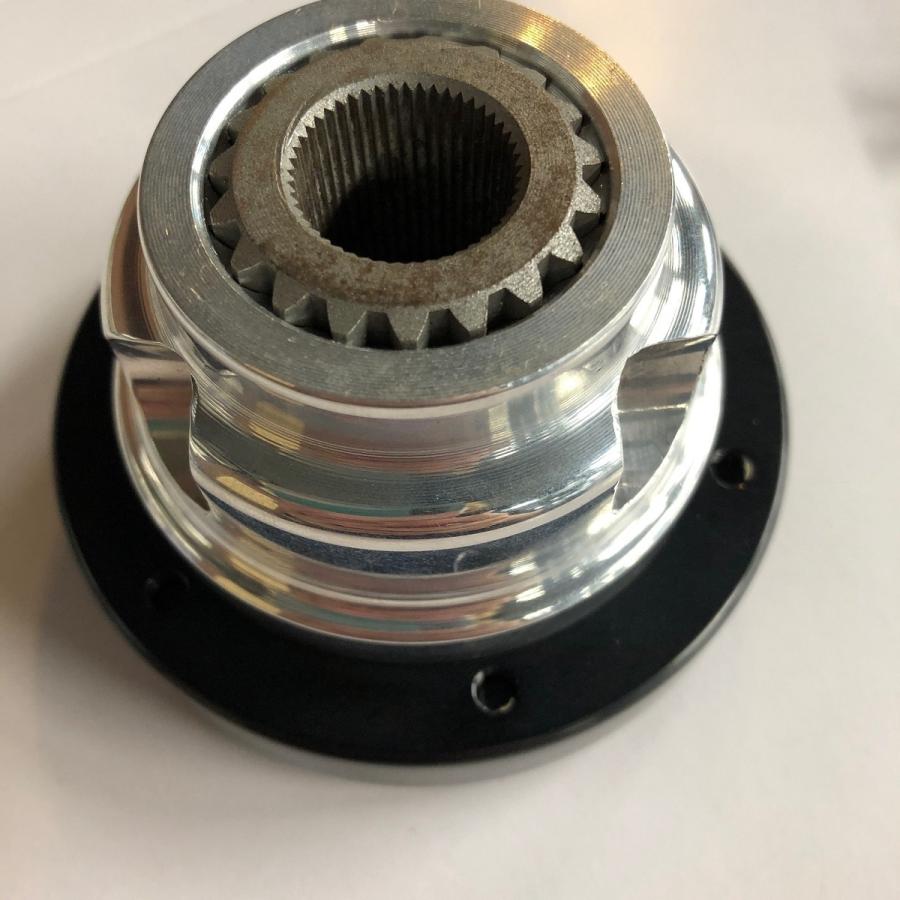 レース用クイックリリースステアリングボスキット : ミニマルヤマ