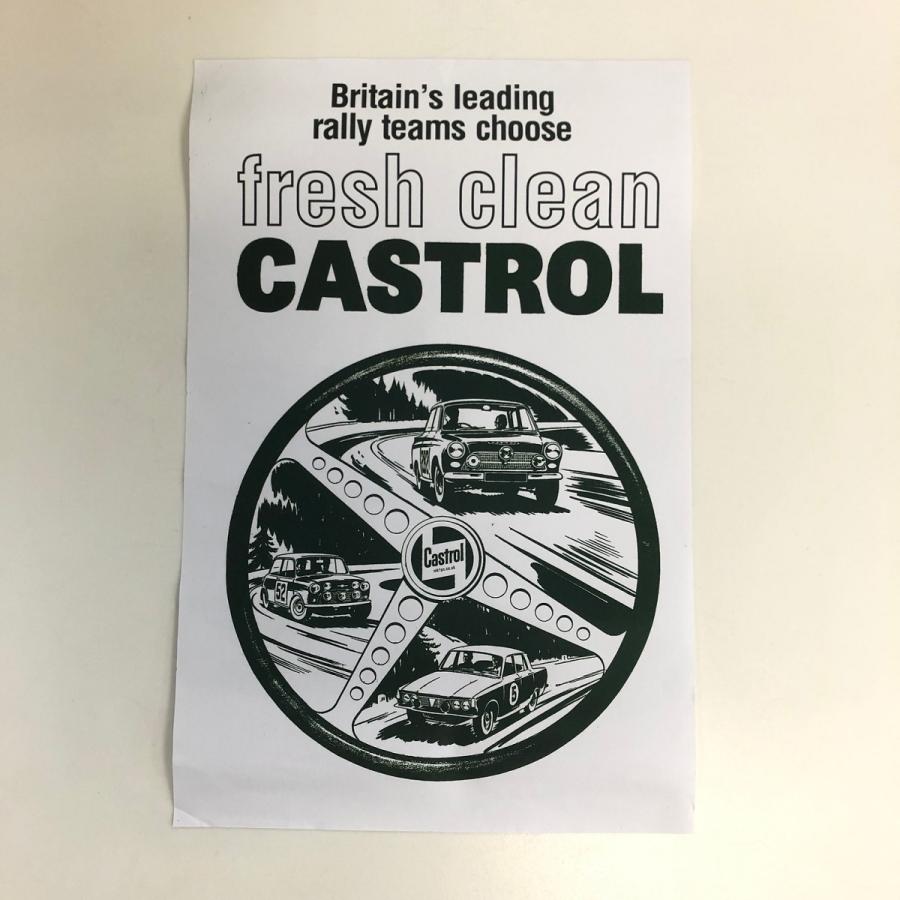 fresh clean Castrol ポスター : ミニマルヤマ - 通販 - Yahoo