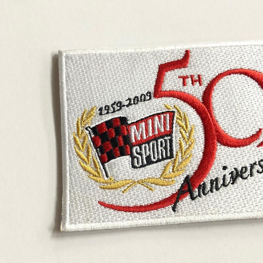 ミニスポーツ50周年アニバーサリーワッペン : ミニマルヤマ - 通販
