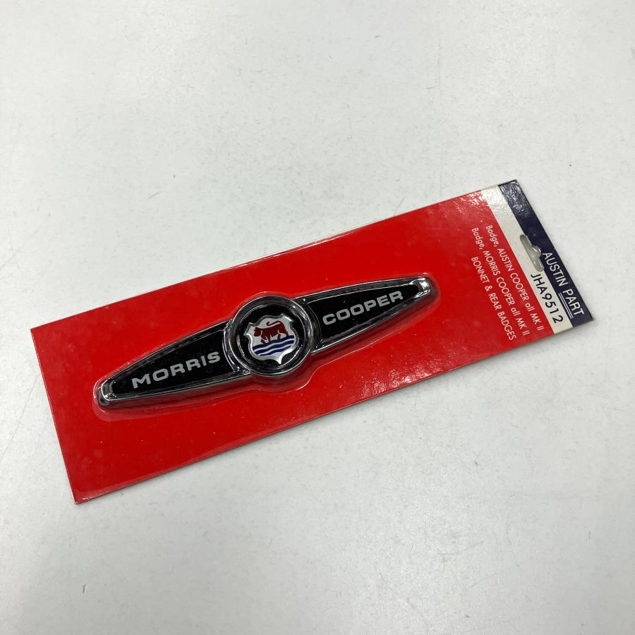 MORRIS COOPER　モーリスクーパー　エンブレム ローバー モーリスクーパーMK2・トランクエンブレム : ミニマルヤマ