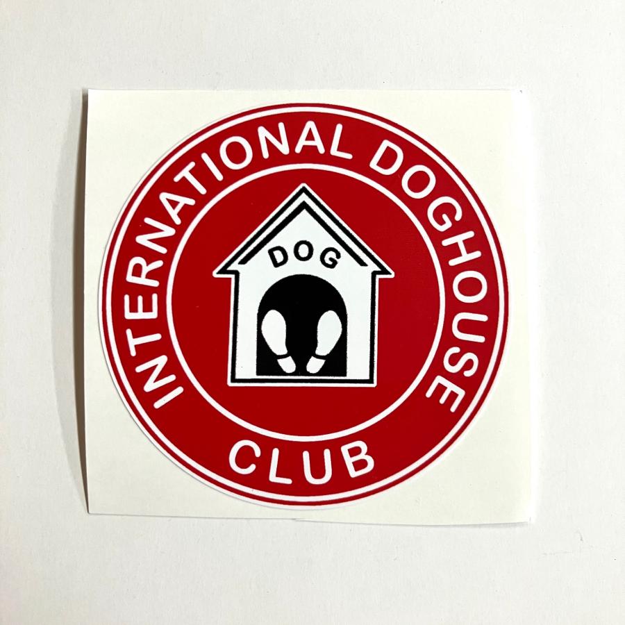 INTERNATIONAL DOGHOUSE CLUB ステッカー : ミニマルヤマ - 通販