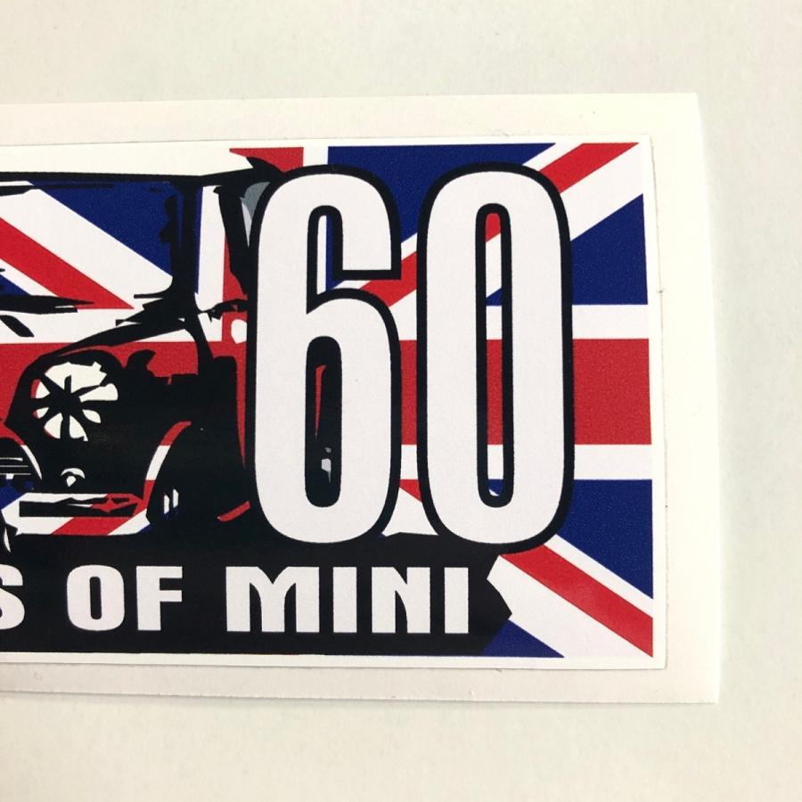 ローバー ミニ60周年ステッカー・タイプ1 : ミニマルヤマ - 通販