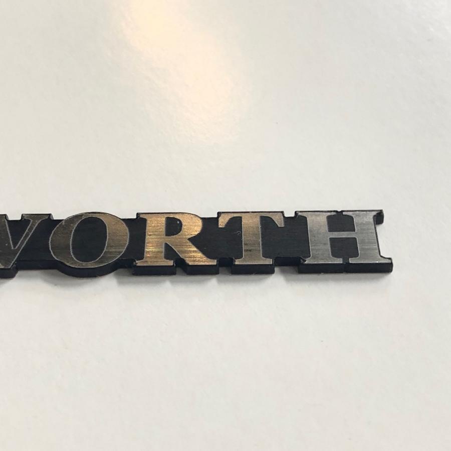 更新修繕銘板 COSWORTH プレートステッカー : ミニマルヤマ - 通販 - Yahoo