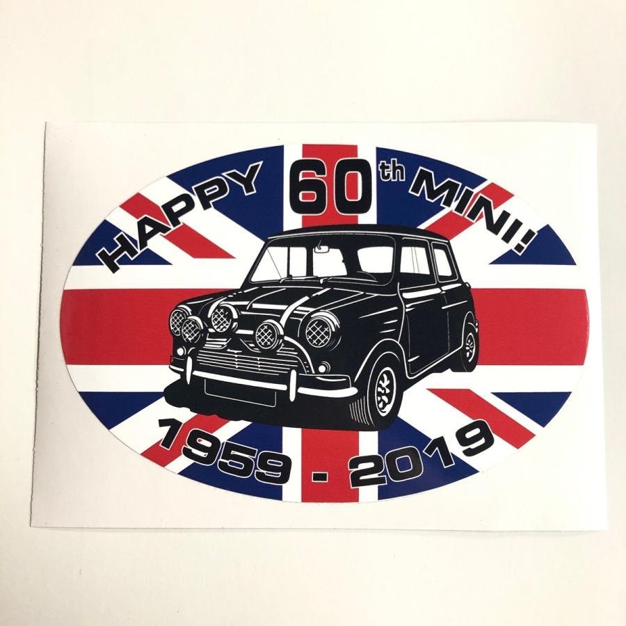 ミニ60周年ステッカー・タイプ2 : ミニマルヤマ - 通販 - Yahoo
