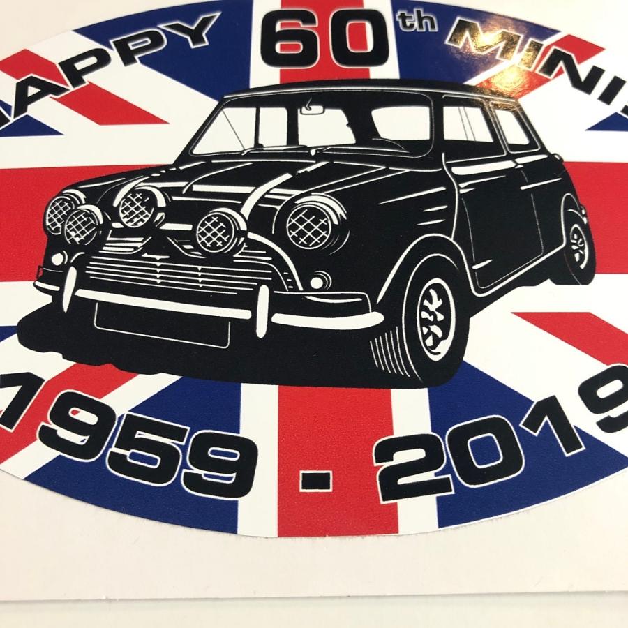 ミニ60周年ステッカー・タイプ2 : ミニマルヤマ - 通販 - Yahoo