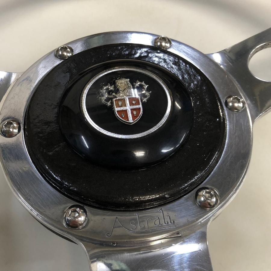 現品 クラシックミニ用MK1タイプボス付き レザー巻き 現品 クラシックミニ用MK1タイプボス付き レザー巻き