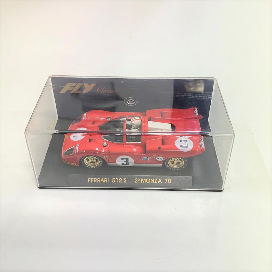 Ferrari 新品 現品 FLY classic 512S 2th Monza 70 スロットカー