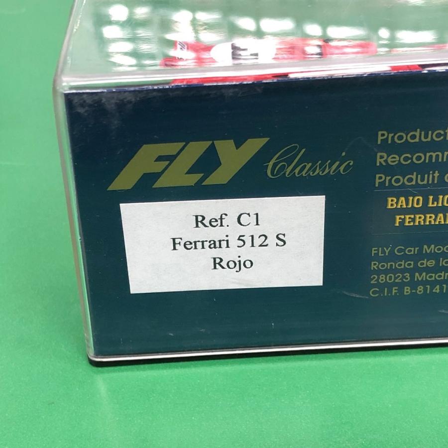 Ferrari 新品 現品 FLY classic 512S 2th Monza 70 スロットカー