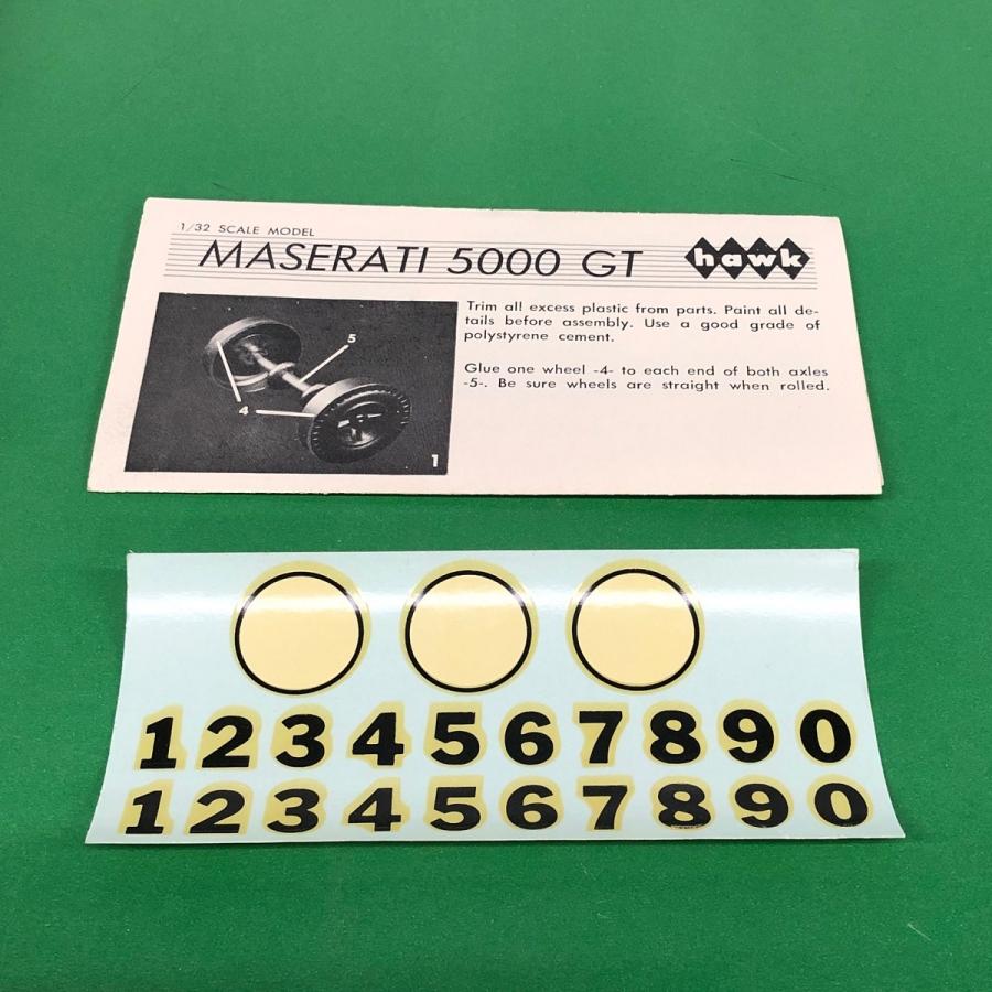 Maserati 絶版 新品 hawk 1/32 MASERATI 5000GT プラモデル