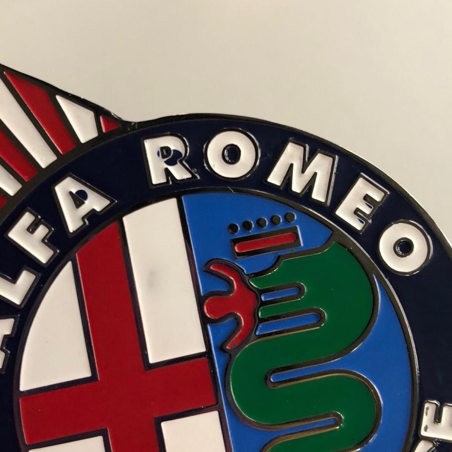 アルファロメオ 現品 ALFA ROMEO CLUB DE FRANCE グリルバッチ : ミニ