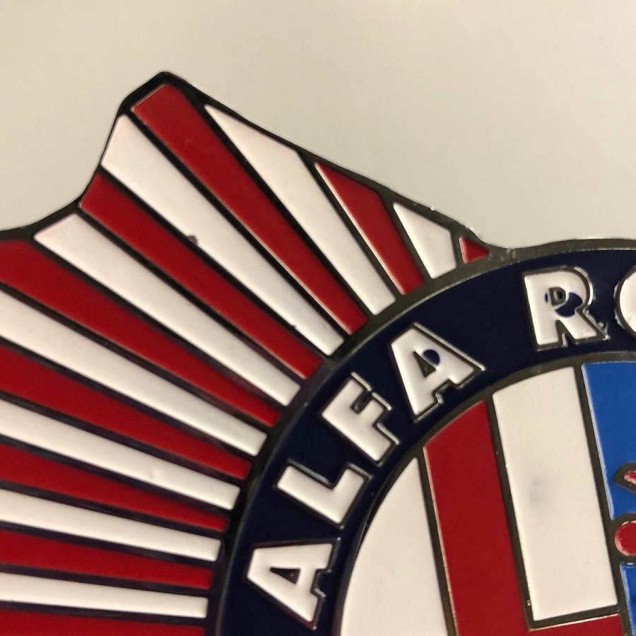 アルファロメオ 現品 ALFA ROMEO CLUB DE FRANCE グリルバッチ : ミニ 