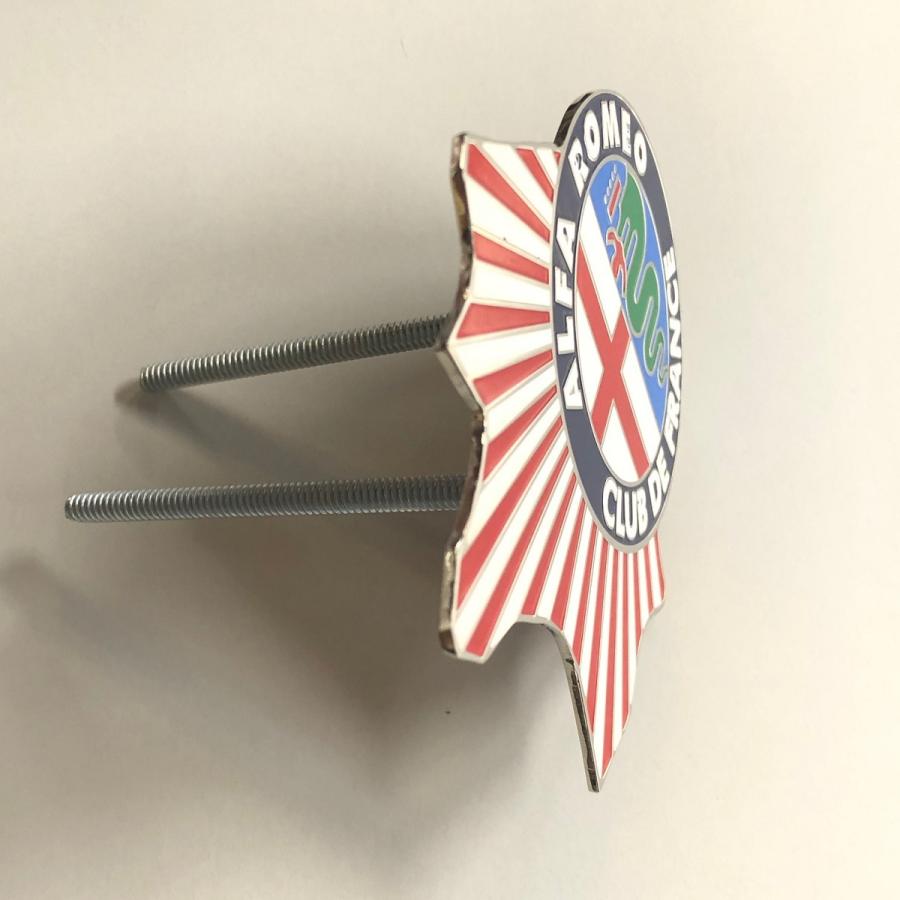 アルファロメオ 現品 ALFA ROMEO CLUB DE FRANCE グリルバッチ : ミニ 