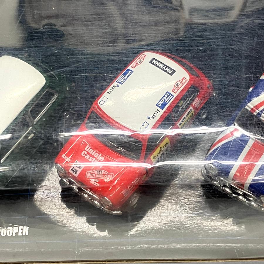 現品 REAL WHEEL 1/43 MINI COOPER ミニカー3台セット : ミニマルヤマ
