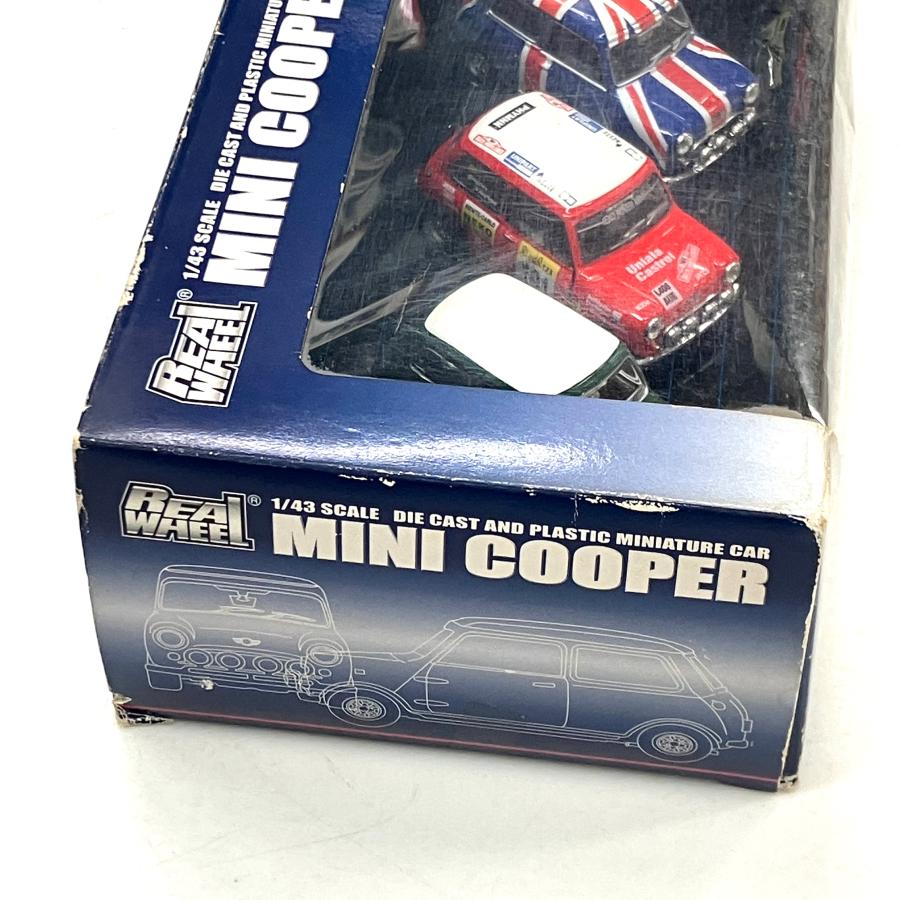 現品 REAL WHEEL 1/43 MINI COOPER ミニカー3台セット : ミニマルヤマ