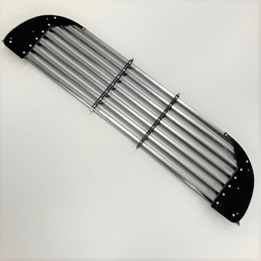 MK1モーリスクーパーフロントグリル・ボンネットリリース穴無し : ミニ