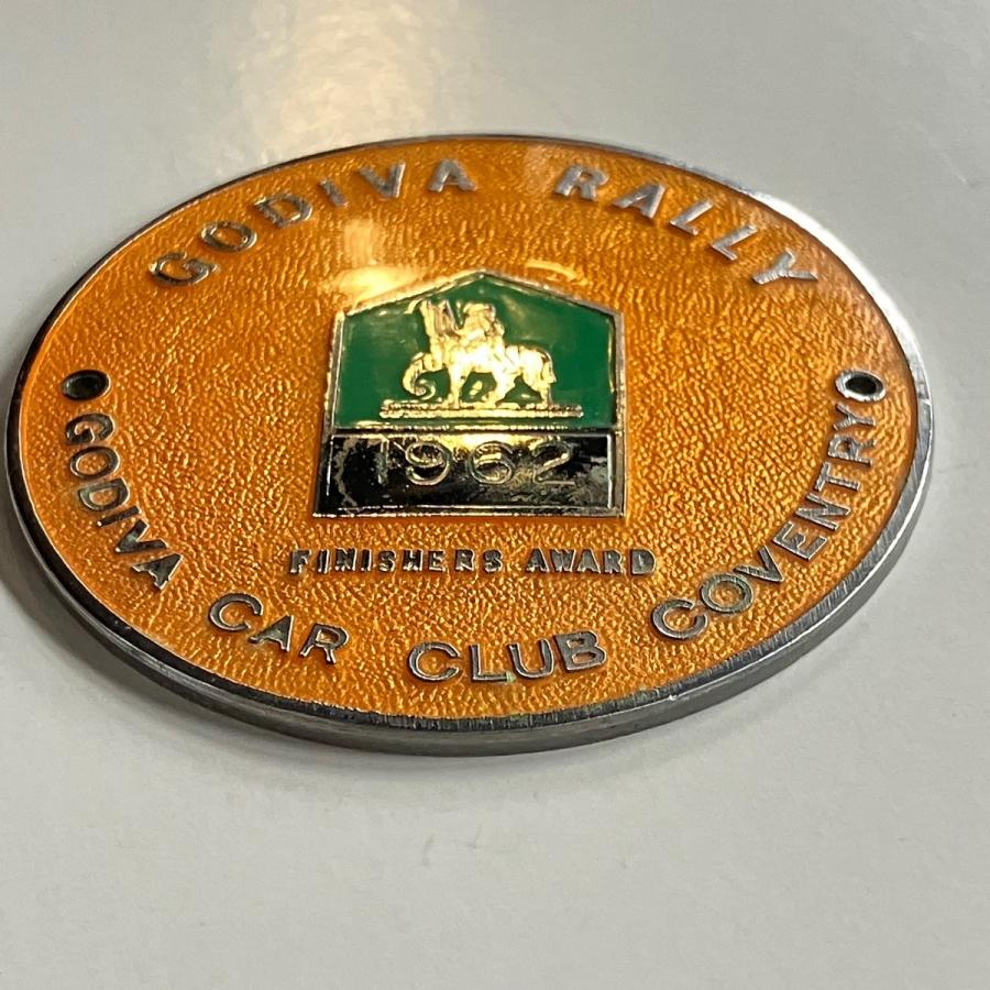 現品 GODIVA RALLY 1962 カーエンブレム : ミニマルヤマ - 通販