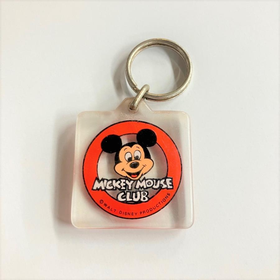 ディズニー　ミッキー　ヴィンテージ　キーホルダー ヴィンテージ・ディズニー・ミッキー・メタル製キーホルダー