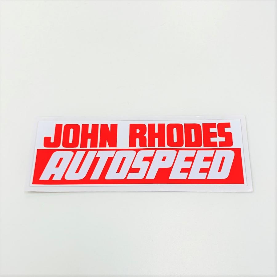 JOHN RHODES AUTOSPEED ステッカー : ミニマルヤマ - 通販 - Yahoo