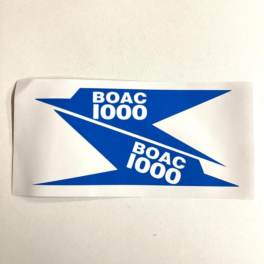 BOAC 1000 ステッカーセット : ミニマルヤマ - 通販 - Yahoo!ショッピング