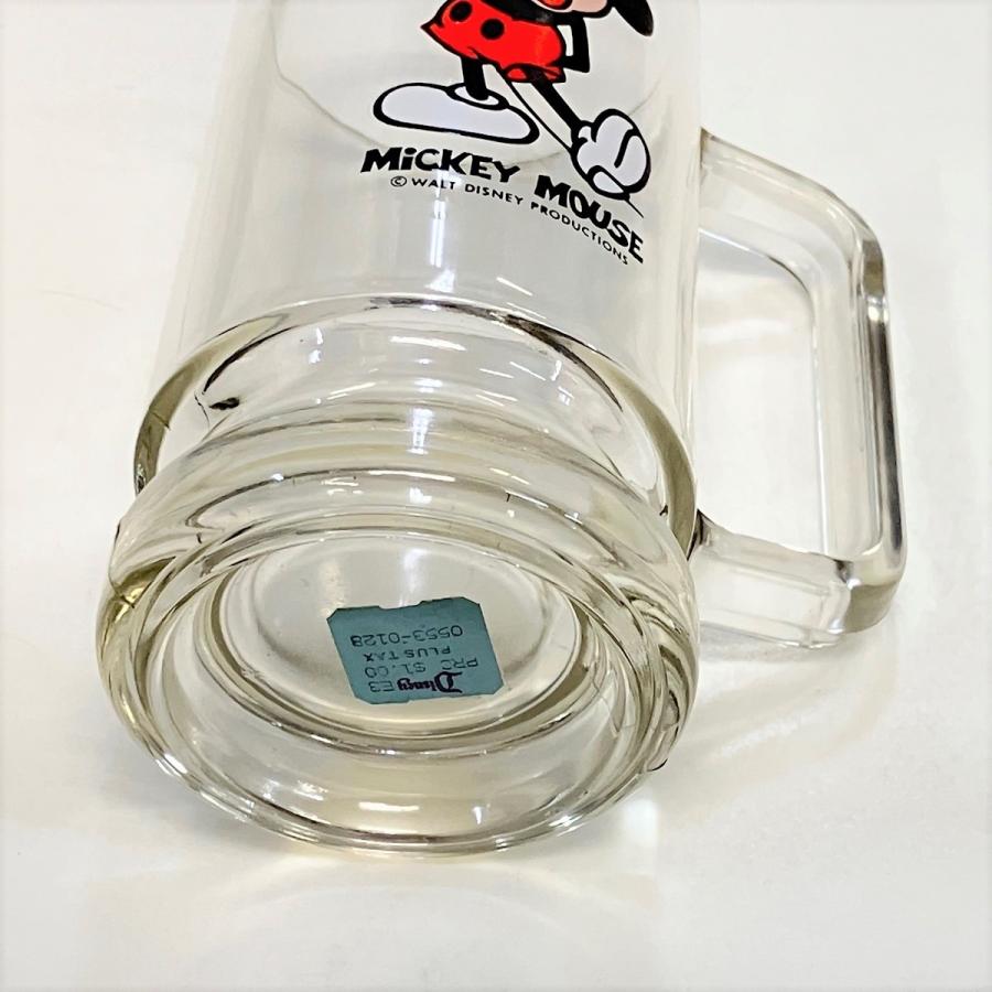 Disney 現品 ミッキーマウス ヴィンテージジョッキグラス : ミニ