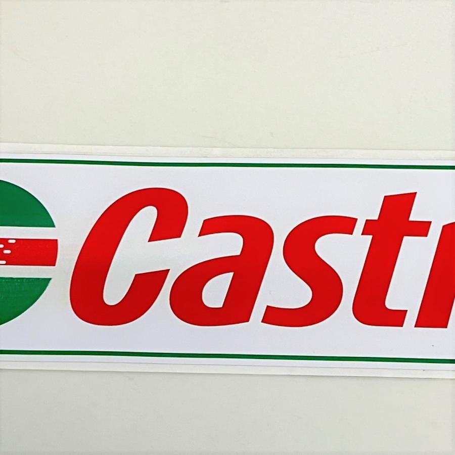 Castrol（カストロール） 現品 ステッカー・大 : ミニマルヤマ - 通販