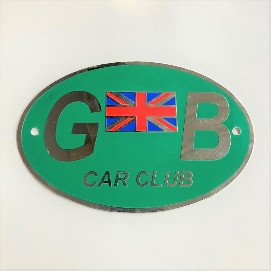 現品 GB CAR CLUB エンブレムプレート : ミニマルヤマ - 通販 - Yahoo