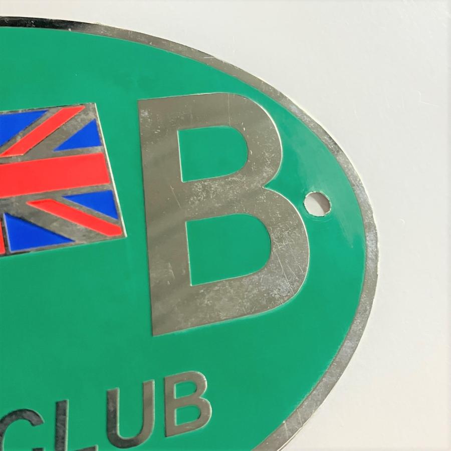 現品 GB CAR CLUB エンブレムプレート : ミニマルヤマ - 通販 - Yahoo 