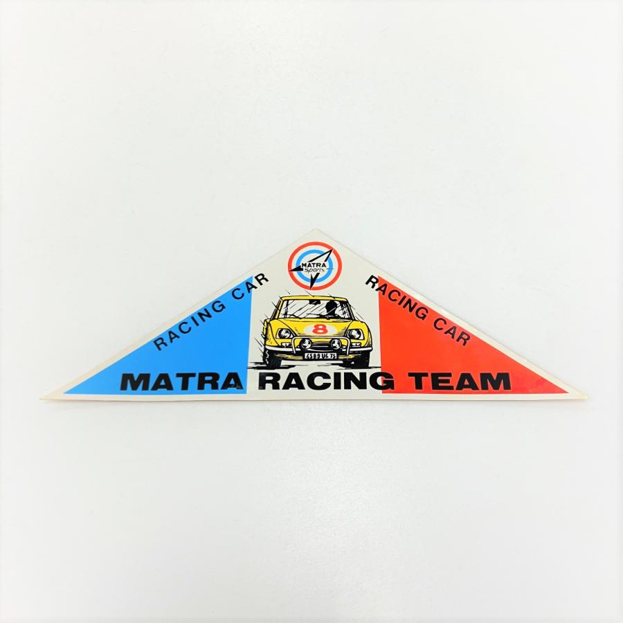 現品 MATRA RACING TEAM ステッカー : ミニマルヤマ - 通販 - Yahoo!ショッピング