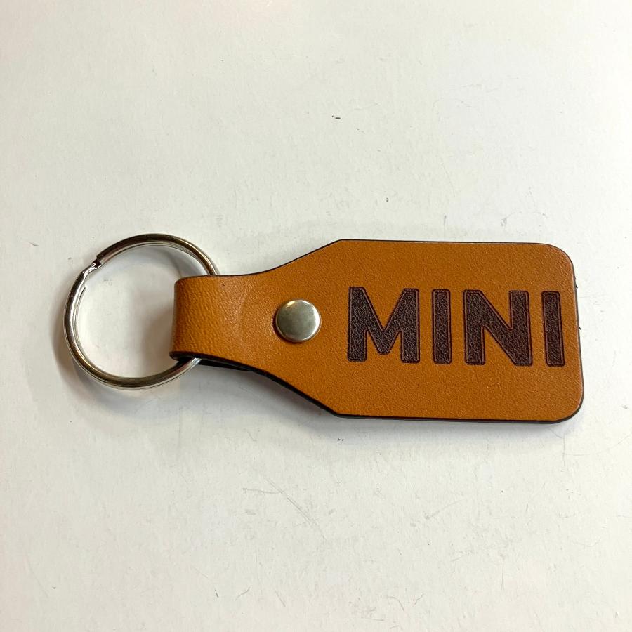 MINI・モーリス レザーキーホルダー : ミニマルヤマ - 通販 - Yahoo