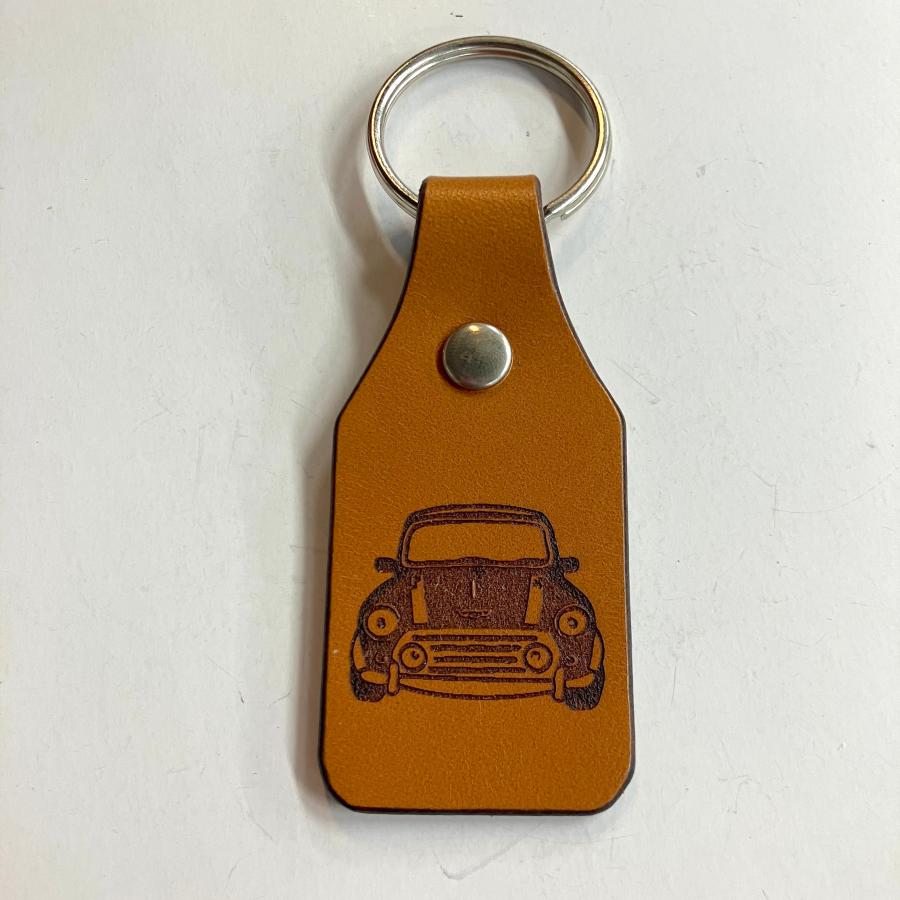 MINI・モーリス レザーキーホルダー : ミニマルヤマ - 通販 - Yahoo