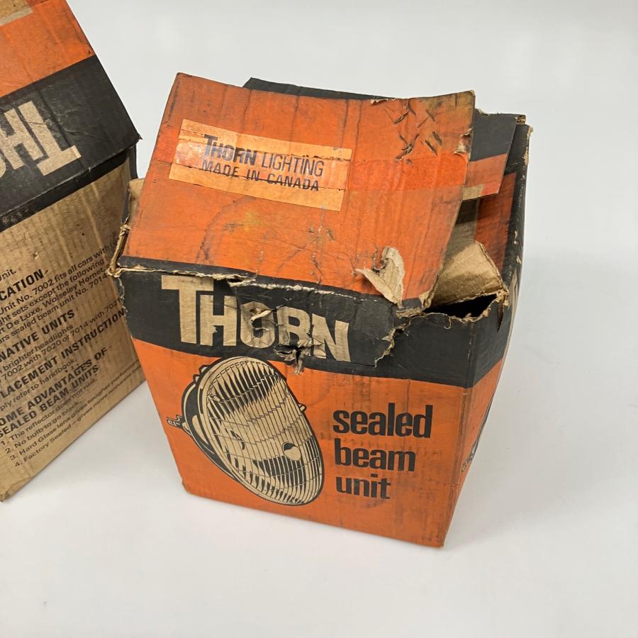 現品 THORN 段付き シールドビーム ヘッドライトセット : ミニマルヤマ 