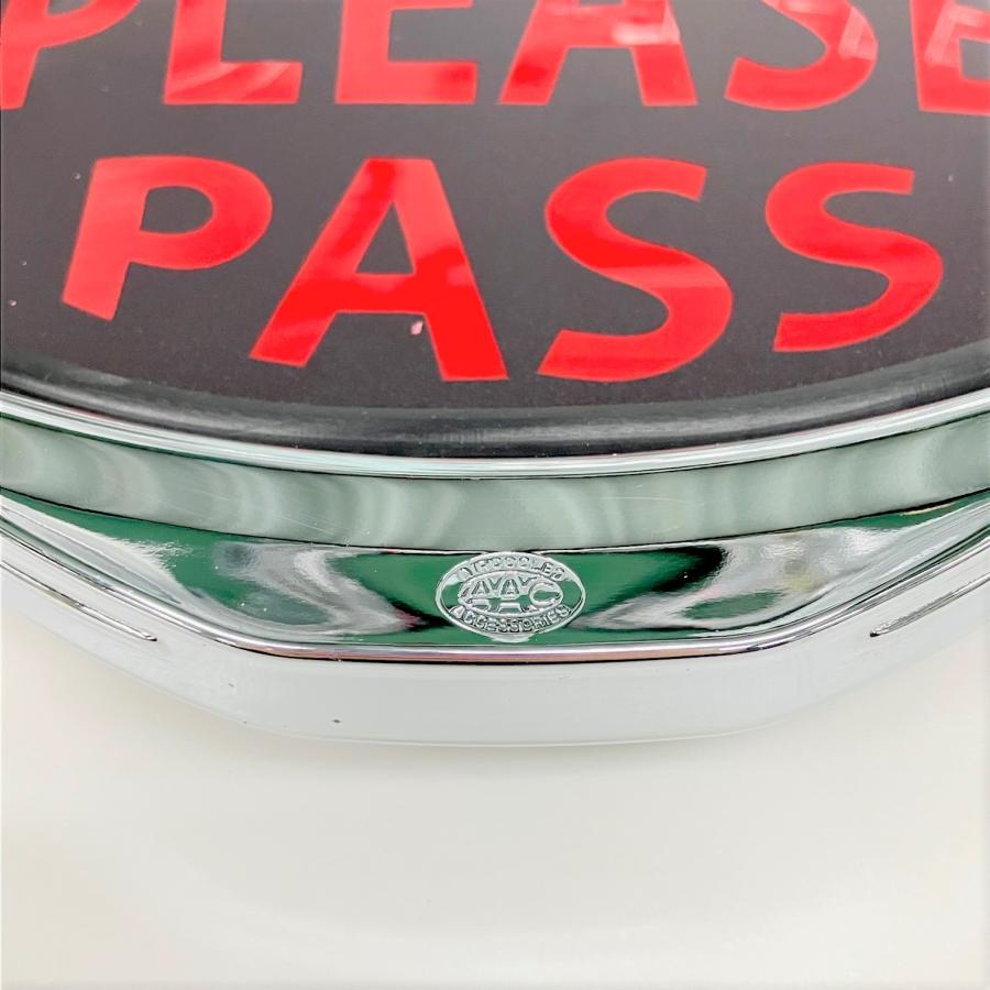 現品 PLEASE PASS LED カーエンブレム : ミニマルヤマ - 通販 - Yahoo