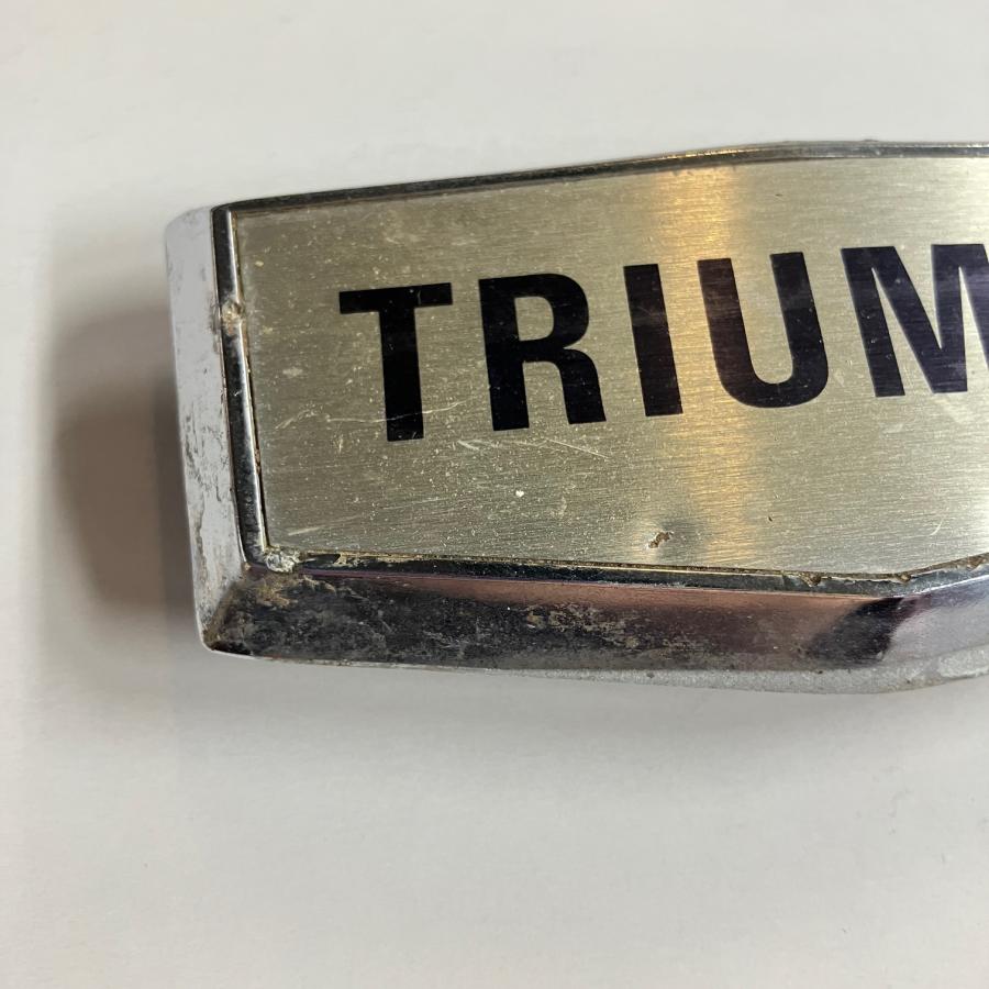 triumph エンブレム　トライアンフ TRIUMPH（トライアンフ） 現品 エンブレム : ミニマルヤマ - 通販