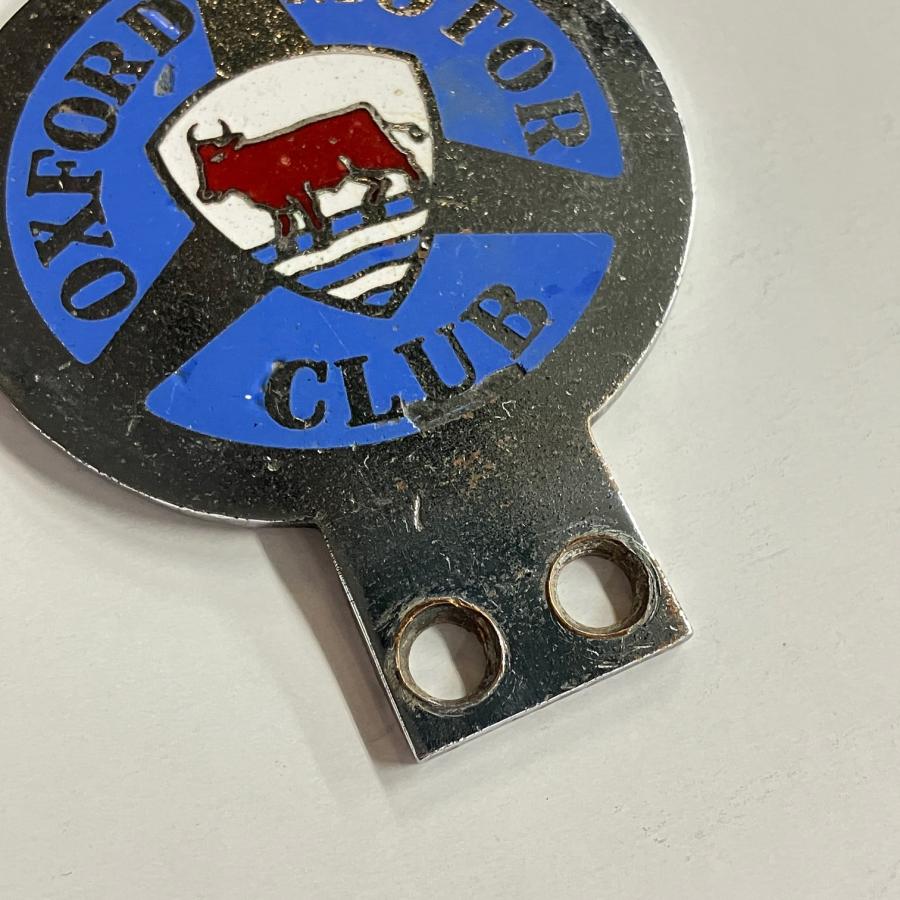 現品 OXFORD MOTOR CLUB カーエンブレム : ミニマルヤマ - 通販 
